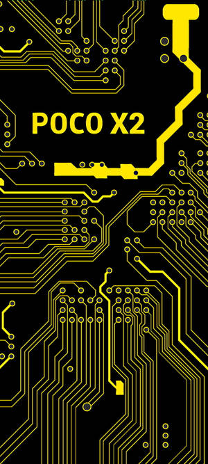 Смартфон Poco X2 с узором контроллера — Samsung Galaxy S20 Шпалери