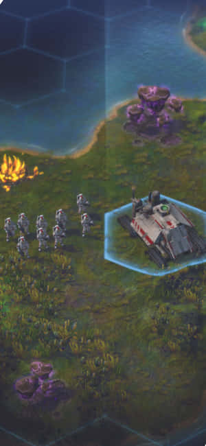 Iphone Xs Civilization Beyond Earth Background — Huawei nova Шпалери