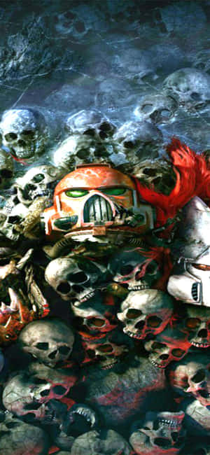 Iphone Xs Dawn Of War Iii Фон — Oppo K Шпалери