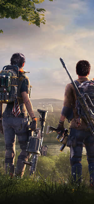 Фон Iphone Xs Max The Division — POCO M7 Plus Шпалери