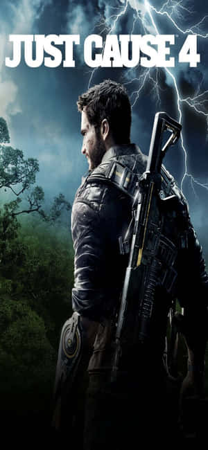 iPhone X Just Cause 4 фон — POCO C81 Шпалери