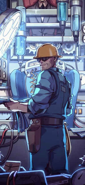 iPhone Xs Max Team Fortress 2 фон — Pixel 8a Шпалери