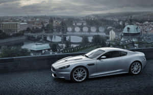 Стильний і елегантний Aston Martin DB9 екстерьер — Steam Deck Шпалери