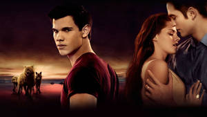 Обои «Сумерки. Сага: Джейкоб, Белла, Эдвард» — Twilight Шпалери