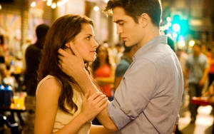Сумерки. Сага. Романтичные Белла и Эдвард обои — Twilight Шпалери