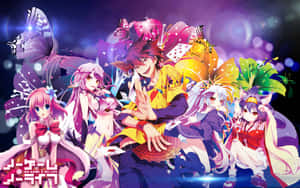 Фон No Game No Life — ノーゲーム・ノーライフ Шпалери