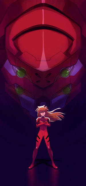 Evangelion Телефон — Galaxy A27 Шпалери