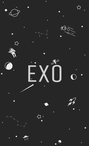 Обои фан-арт EXO Галактика — Galaxy Tab Шпалери