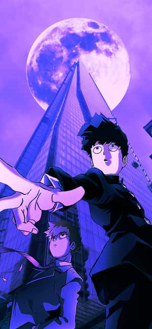 Картинки Mob Psycho — Realme Note 70 Шпалери