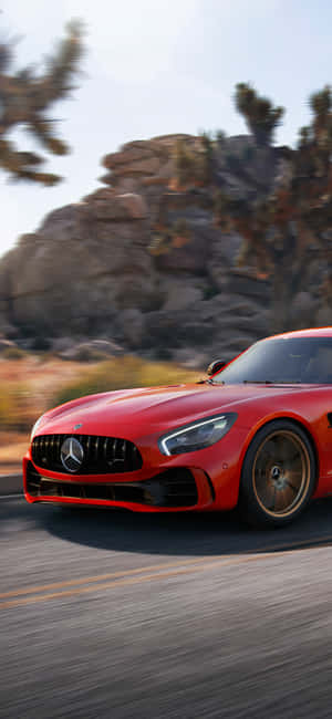 Фон iPhone X AMG GT-R — Honor 600 Pro Шпалери