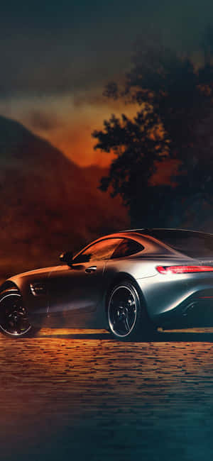Фон Iphone X Amg Gt-r — Honor 400 Шпалери
