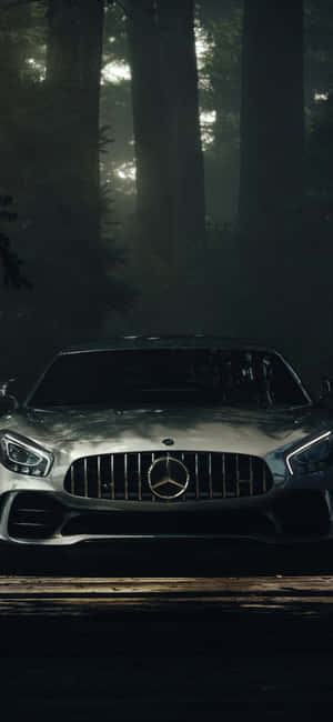 Фон iPhone X AMG GT-R — Honor 600 Шпалери