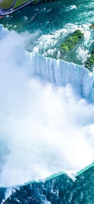 Iphone X Niagara Falls Background — Honor X70 Refresh Шпалери