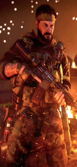 Фон iPhone Xs Call Of Duty Black Ops Cold War — POCO F Шпалери