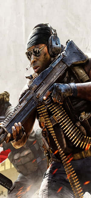 Фон iPhone Xs Call Of Duty Black Ops Cold War — Redmi K Шпалери