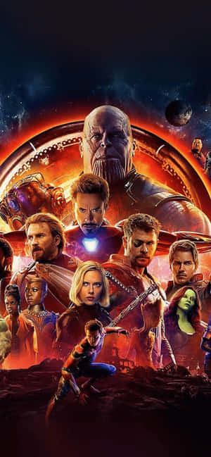 Фон iPhone XS Max Marvel — Honor 600 Шпалери