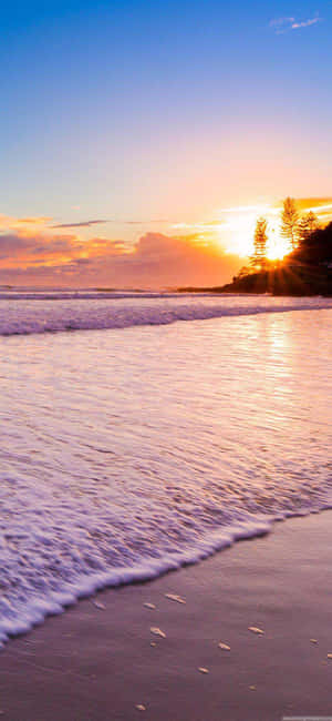Фон iPhone XS: пляж — Nothing Phone (a-series) Шпалери