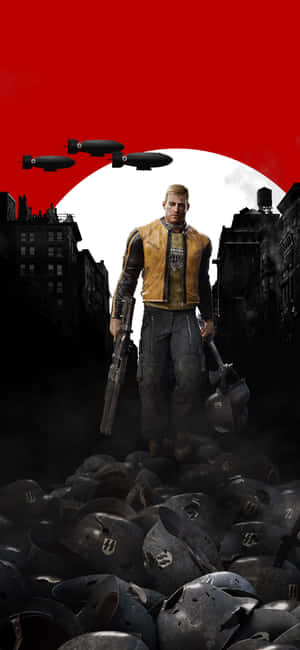 Фон iPhone Xs с Wolfenstein II — RedMagic 11S Pro Шпалери