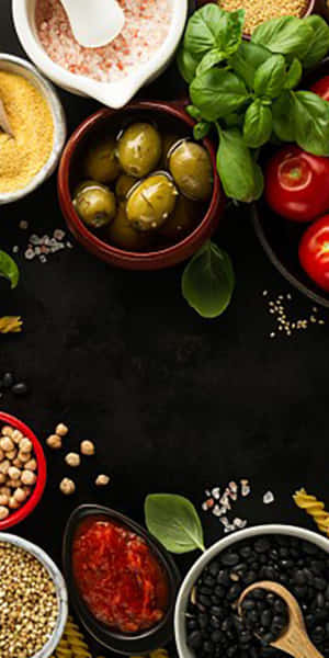 Фон для Pixel 3 на тему їди