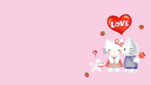 Фон Hello Kitty — Привіт кітті гіф Шпалери