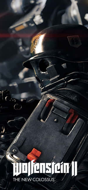 Фон iPhone XS Wolfenstein II — POCO M7 Plus Шпалери
