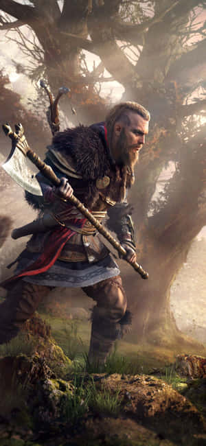 Фон iPhone XS Assassin's Creed Valhalla — RedMagic 11 Pro Шпалери