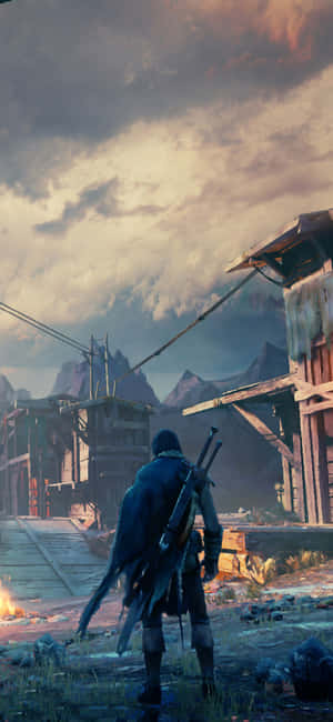 Фон для iPhone X Shadow of Mordor — Galaxy S24 Шпалери