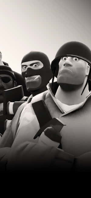 Pixel 3xl Team Fortress 2 фон — Vivo T4 Pro Шпалери