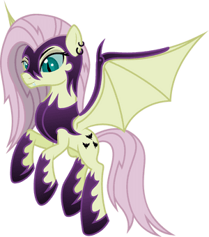 Salemcat, Bat Pony, Corrupted, Пірсинг вуха, Сережка, - Bat Pony, HD Png Завантаження