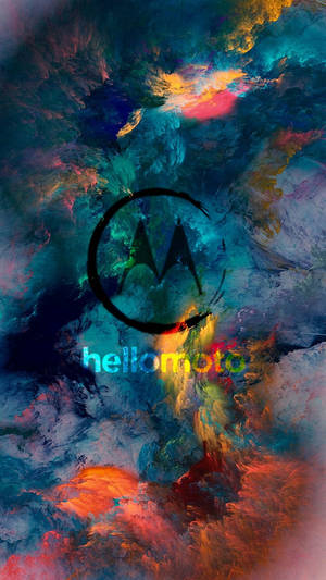Цветное облачное искусство Motorola