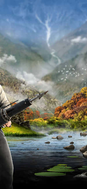 Фон iPhone Xs Far Cry 4 — iPhone 13 Mini Шпалери