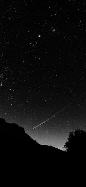 Black Starry Background — iPhone 17 Pro Max Шпалери