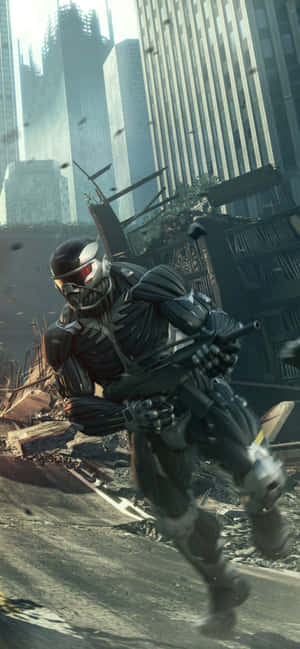 Фон iPhone XS Max Crysis Warhead — Tecno Pova Шпалери