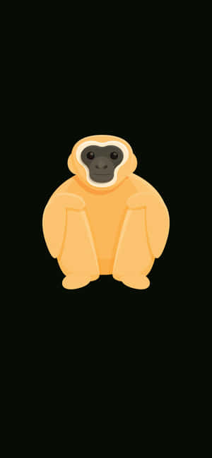 Фон iPhone Xs Max Gibbon — Oppo F31 Pro Шпалери