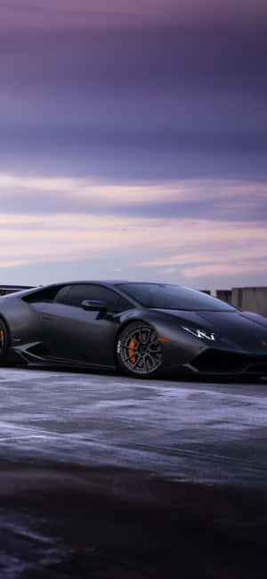 Black Lamborghini Iphone — Vivo X300 FE Шпалери
