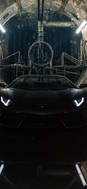 Чёрный Lamborghini Iphone — Xiaomi 17 Max Шпалери