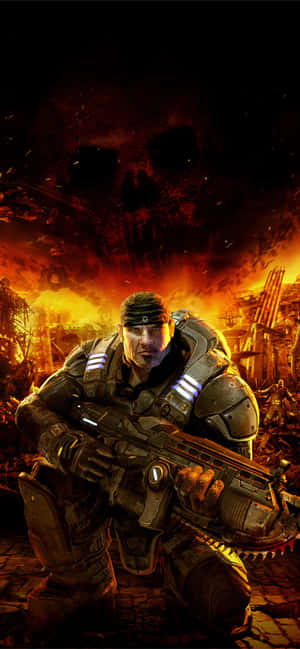 Фон Gears of War 5 для iPhone XS — Realme C85 Шпалери