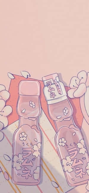 Aesthetic Pink Kawaii [обои] — Oppo K Шпалери