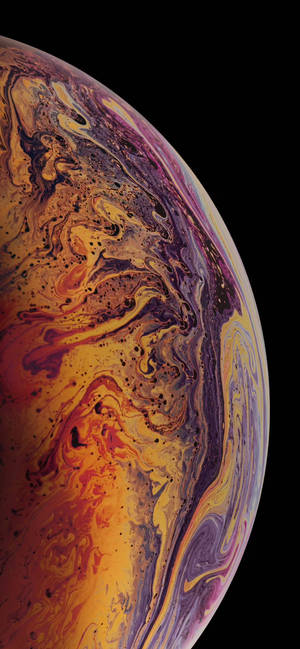 Пестрый iPhone Xs обої