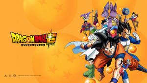 Dragon Ball Z Сан Ґоку з іншими персонажами, Вегета. Супер саяни герої аніме персонажі.