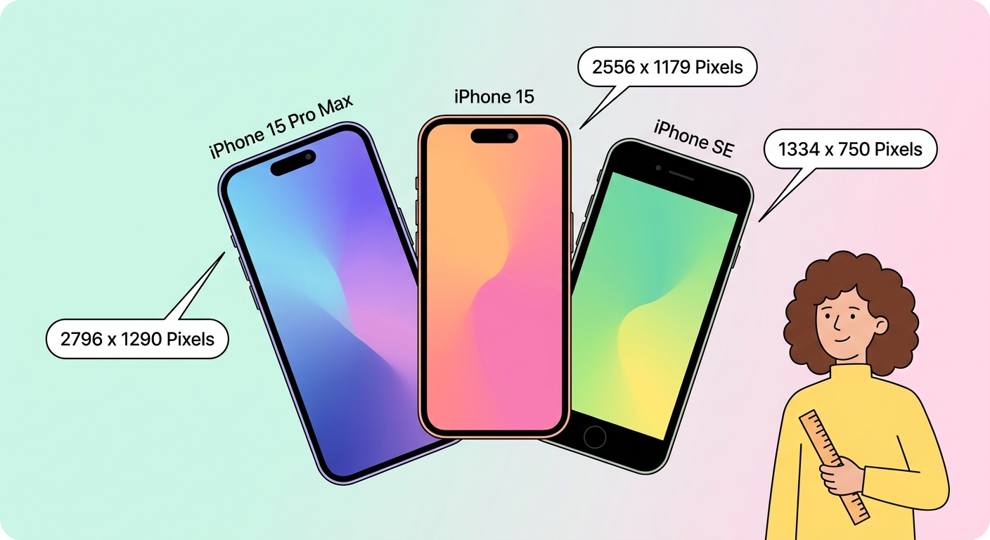 Посібник із розмірів шпалер для iPhone — кожна модель